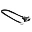 Delock Serial RS-232 Connection Cable D-Sub 9 pin male to JST XH 4 pin header female 25 cm