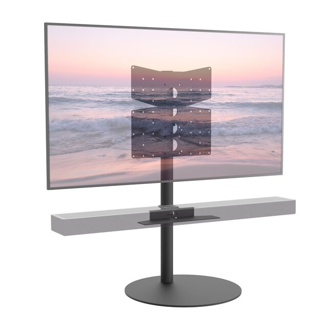 Soundbar Kolom Houder voor TV vloerstandaard  [Loewe Klang Bar]