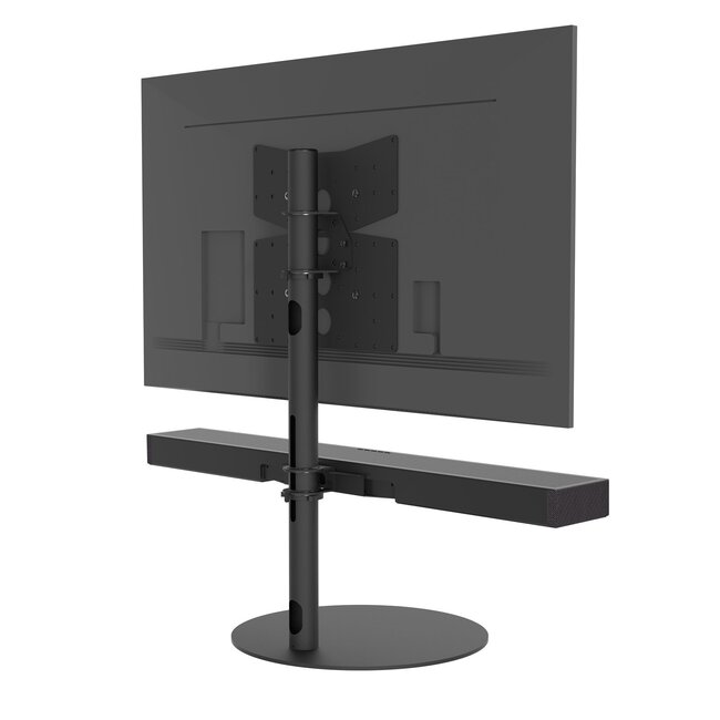 Soundbar Kolom Houder voor TV vloerstandaard  [Loewe Klang Bar]