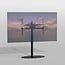 Vloerstandaard ELLIPS zwart 100 cm VESA 600x400