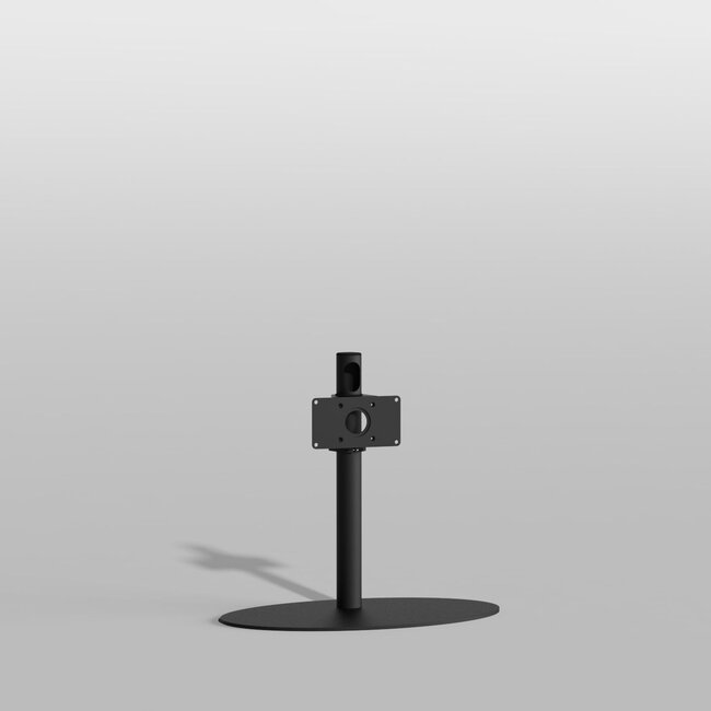 Vloerstandaard ELLIPS zwart 60 cm VESA 200x100