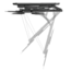 TV plafondbeugel flip 400x400 met app/voice control