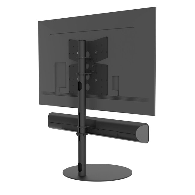 Soundbar Kolom Houder voor TV vloerstandaard  [Bluesound Pulse Bar]