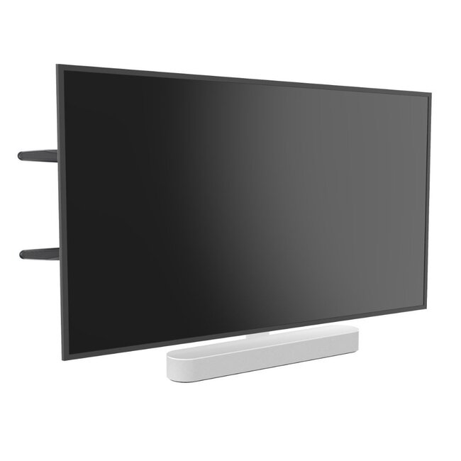 Draaibare muurbeugel met Sonos Beam frame [wit]