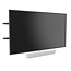 Draaibare muurbeugel met Sonos Beam frame [wit]
