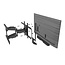 Draaibare muurbeugel met Sonos Beam frame [wit]