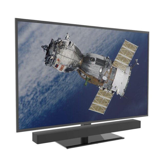Draaibare Multi fit Tv voet geschikt voor Soundbar & televisie - max 30kg