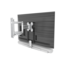 Premium draaibare muurbeugel met Sonos ARC(Ultra) frame wit