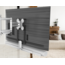 Premium draaibare muurbeugel met Sonos ARC(Ultra) frame wit