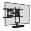 Draaibare muurbeugel met Sonos Ray Soundbar beugel voor 42 - 70 Inch Televisie