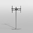 Vloerstandaard ELLIPS rvs 150 cm VESA 600x400