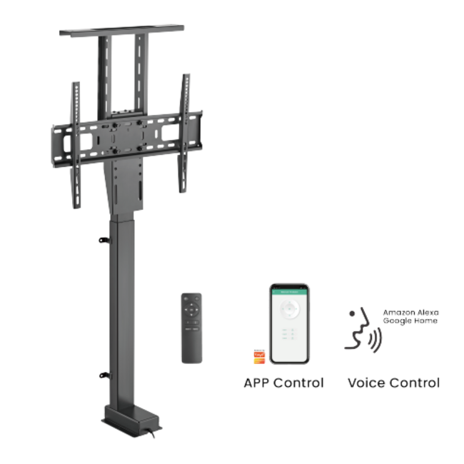 TV lift large 600x400 met app/voice control