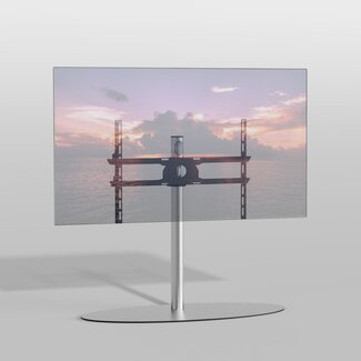 Cavus Vloerstandaard ORBIT rvs 80 cm VESA 600x400