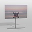 Vloerstandaard ORBIT rvs 80 cm VESA 300x300