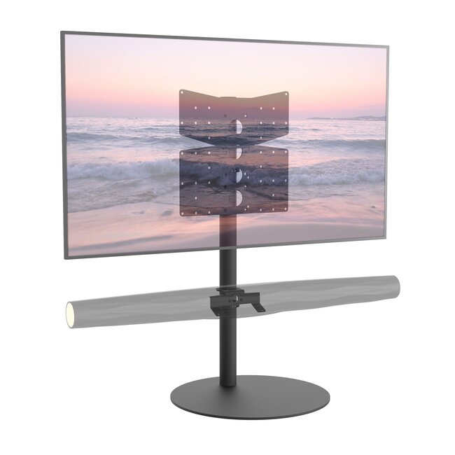Soundbar Kolom Houder voor TV vloerstandaard  [Bowers & Wilkins Formation Bar]