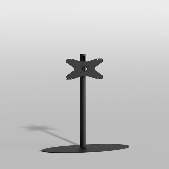 Vloerstandaard ORBIT zwart 100 cm VESA 400x300