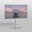 Vloerstandaard ELLIPS rvs 80 cm VESA 300x300