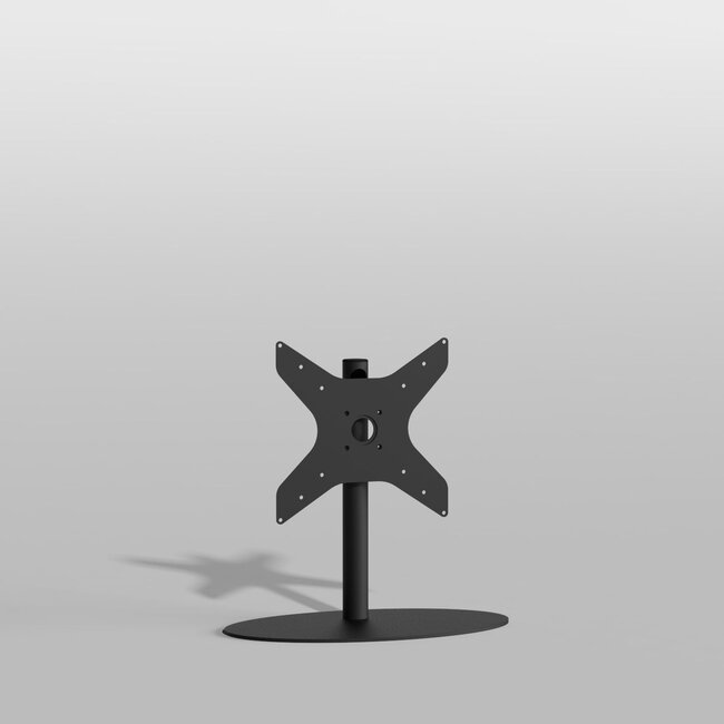 Vloerstandaard ELLIPS zwart 60 cm VESA 400x400