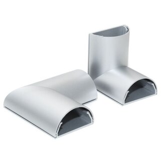 Multibrackets Hoekstuk 50 mm L & C voor kabelgoot [aluminium]