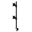 M VESA Deskmount Officeline Dual Vertical Black
