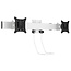 M VESA 75 100 Duo Crossbar with handle White