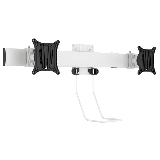 M VESA 75 100 Duo Crossbar with handle White