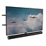 Draaibare muurbeugel met Sonos ARC(Ultra) frame [zwart]