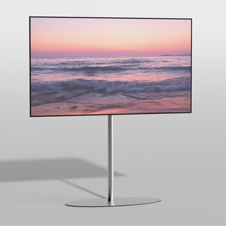 Cavus Vloerstandaard ORBIT rvs 150 cm VESA 100x100