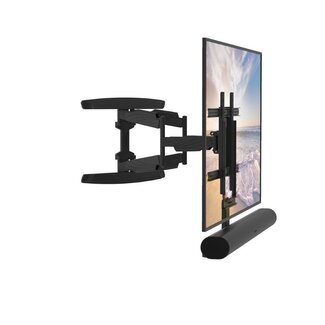 Cavus TV Muurbeugel DOUBLE zwart voor Sonos ARC(Ultra)