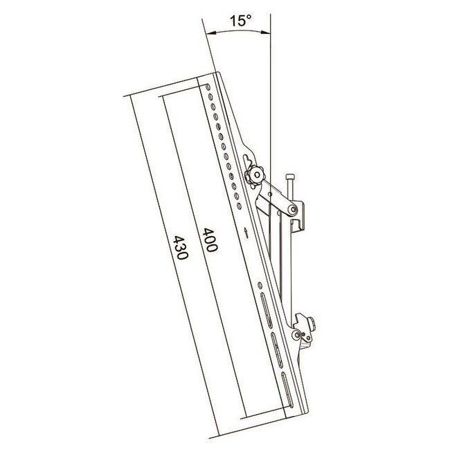 M Pro Series - Tilt Arms 400mm