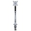 Monitorsteun - Deskmount Gas Spring Single [zilver]