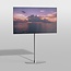 Vloerstandaard ELLIPS rvs 150 cm VESA 100x100