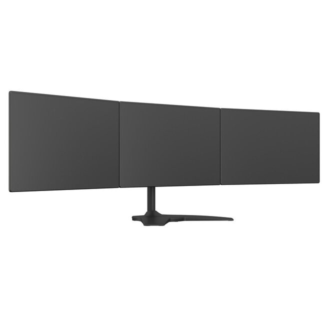 M VESA Desktopmount Triple Stand 15"-24"