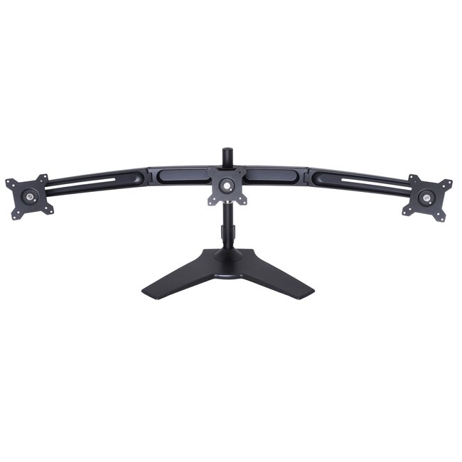 M VESA Desktopmount Triple Stand 15"-24"