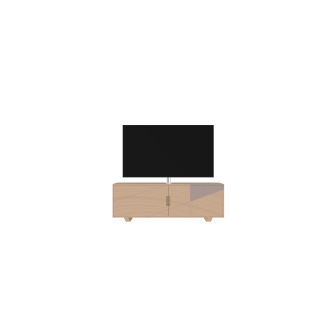 Standaard voor meubel MOUNT rvs 150 cm VESA 400x200