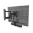 Premium draaibare muurbeugel met Sonos BEAM frame zwart