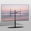 Vloerstandaard ORBIT zwart 100 cm VESA 600x400