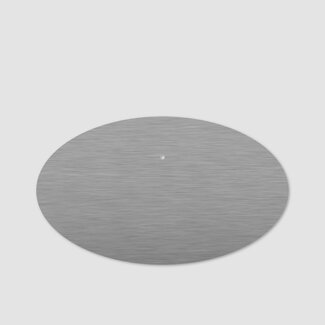 Cavus Voet 68x40cm ovaal RVS