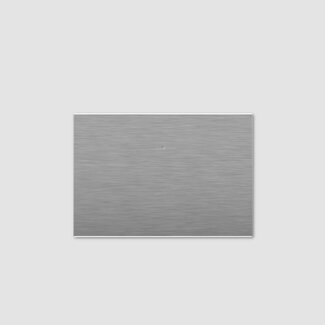 Cavus Voet 43,5x30cm rechthoekig RVS