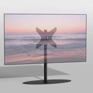Cavus Vloerstandaard ORBIT zwart 100 cm VESA 400x400