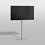 Vloerstandaard SQUARE rvs 150 cm VESA 100x100