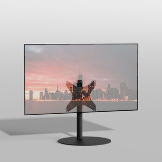 Cavus Vloerstandaard SPHERE zwart 60 cm VESA 300x300