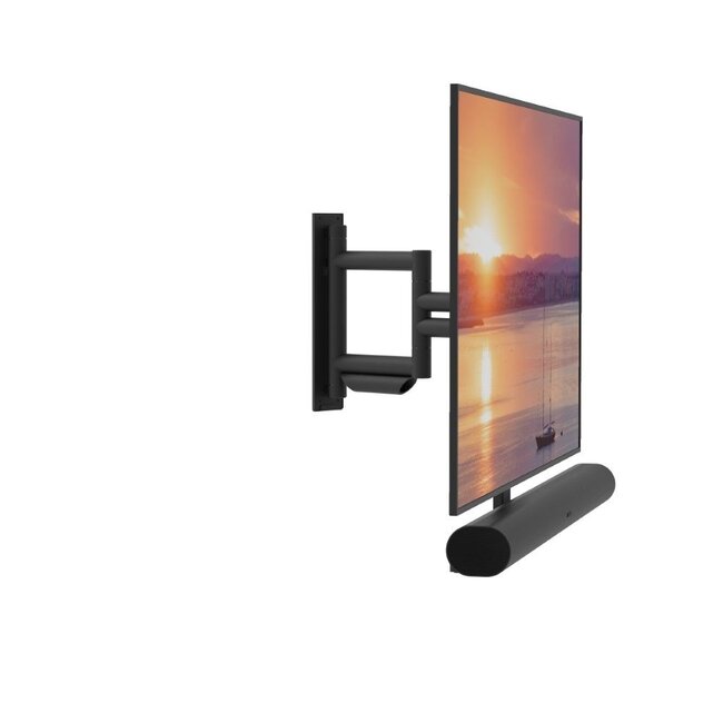 TV Muurbeugel PREMIUM zwart voor Sonos ARC(Ultra)
