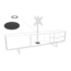 Standaard voor meubel MOUNT zwart 60 cm VESA 400x300