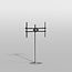 Vloerstandaard GATE rvs 120 cm VESA 600x400