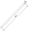 M Pro Series - Extension Pipe 1.5m Black