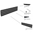 M Pro Series - Single Screen Rail 48cm Black