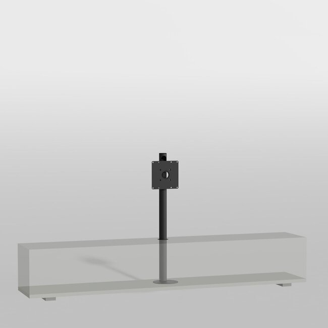 Standaard voor meubel MOUNT zwart 100 cm VESA 200x200