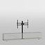Standaard voor meubel MOUNT zwart 100 cm VESA 600x400