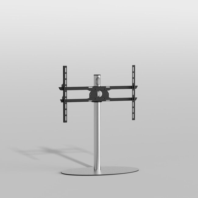 Vloerstandaard ELLIPS rvs 80 cm VESA 600x400